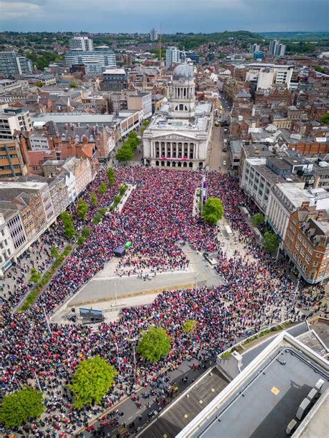 Nottingham Forest celebration event in 35 pictures as Reds promoted to ...