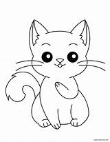 Kitten Coloring Pages ᗎ Printable Painting Template sketch template