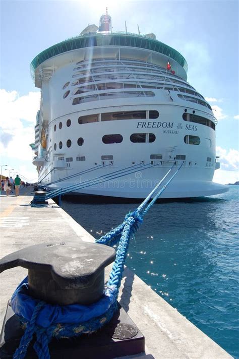 Freedom of the seas stock photo. Image of dockyard, containerize - 701882