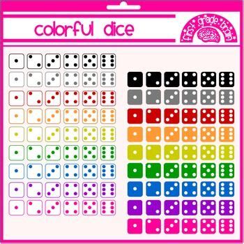 Colorful Dice Clipart Graphics (Personal and Commercial Use) | Clip art, Brain graphic, Creating ...