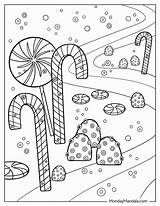 24 Candy Coloring Pages Free PDF Printables sketch template