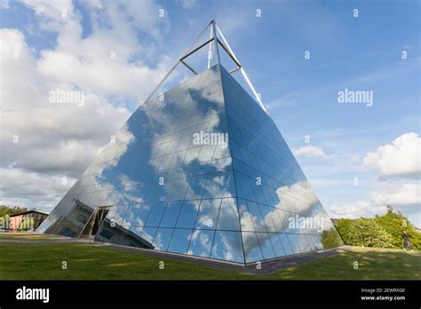 The Inspire Pyramid at Hornbeam Park, Harrogate - a glass pyramid ...