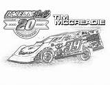 Late Model Race Car Coloring Pages sketch template