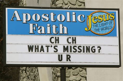 15 Funny Church Signs That Are Going to Hell