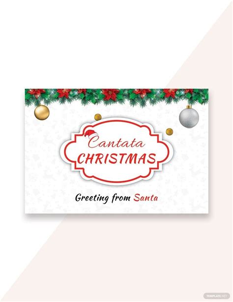 Christmas Greeting Card Template in PDF - FREE Download | Template.net