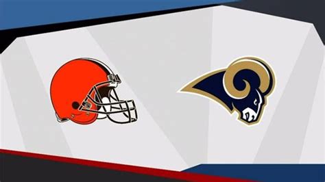 NFL.com: Browns vs. Rams Preview