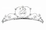 Pretty Princess Tiara Coloring Pages Coloring sketch template