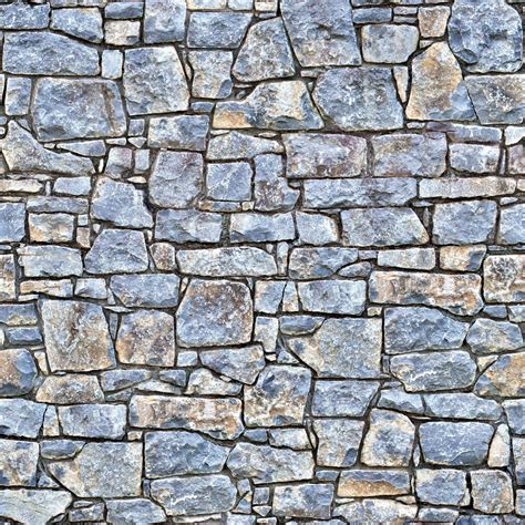 Stone wall with different size and shape – Free Seamless Textures