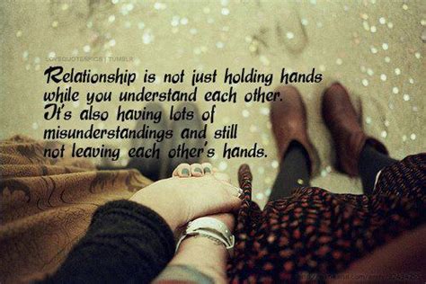 Relationship Is Not Just Holding Hands | Best Quotes