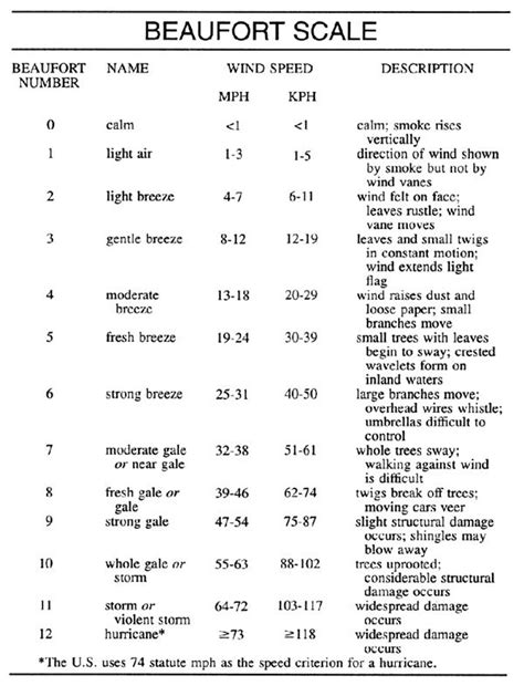 beaufort scale for kids - Google Search in 2020 | Beaufort scale, Wind ...