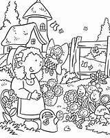 Gardening Coloring Pages  Best For Kids sketch template