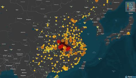 ThinkGeo’s Coronavirus (COVID-19) Live Map — ThinkGeo, GIS Mapping Made ...