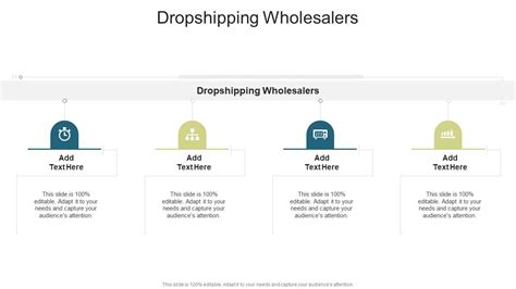 Dropshipping Wholesalers In Powerpoint And Google Slides Cpb