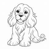 Cockapoo Coloring Pages sketch template