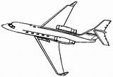 Airplane Coloring Front Pages Air Big Sketch Page sketch template