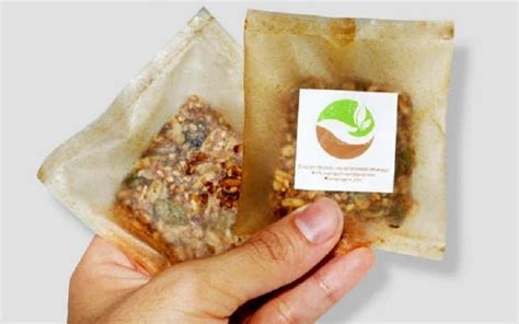 Desde Indonesia, envoltorio biodegradable y comestible a base de algas