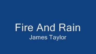 Fire And Rain Chords - James Taylor with lyrics - ChordU