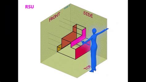 First Angle Projection | Work sheets, Angles, Orthographic projection