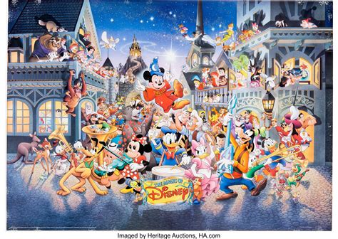 "The Magic of Disney" Poster (Walt Disney, 1991-92).... Memorabilia | Lot #11758 | Heritage Auctions