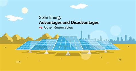 Solar Energy Advantages and Disadvantages vs. Other Renewables