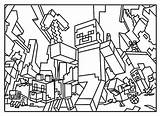 Minecraft Steve Coloring Page To Print 2 sketch template