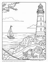 100  Lighthouse coloring Pages Free PDF To Print Woo Coloring sketch template