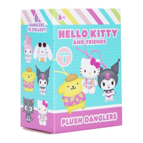 hello kitty and friends® series 1 plush danglers blind bag toy | Five Below | let go & have fun