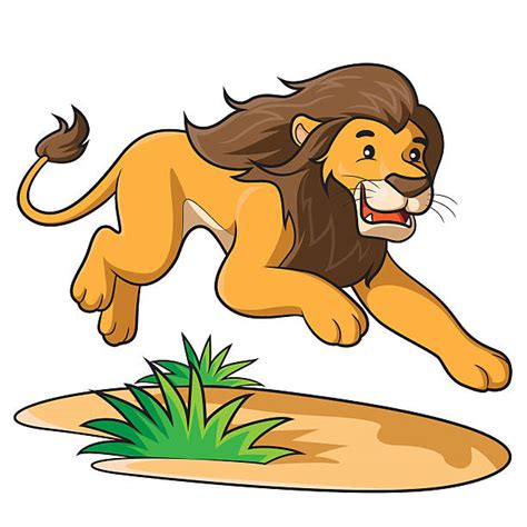 Best Lion Running Illustrations, Royalty-Free Vector Graphics & Clip Art - iStock