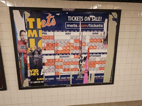 Mildly interesting: A Mets schedule from 2014 is still up at Court ...