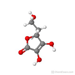 L-ascorbic acid Structure - C6H8O6 | Mol-Instincts