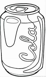 Soda Coloring Sheet Coloring Pages sketch template