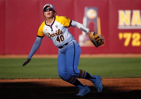 No. 17 ASU softball hits four homers to beat Maryland for 4-1 weekend ...