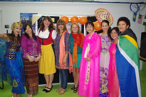 Multicultural costumes at Harmony Day, 2012 | Swinburne Commons