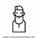 Beard Coloring Page  Ultra Pages sketch template