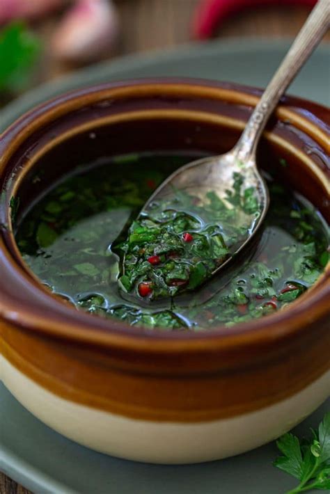 Argentinian Chimichurri Sauce Recipe - Olivia's Cuisine