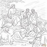 Jesus Coloring Page Printable sketch template