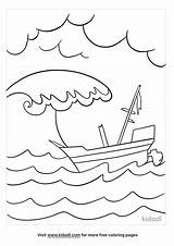 Paul Coloring Shipwrecked Shipwreck Kids Bible School Pages Rome Sunday  sketch template