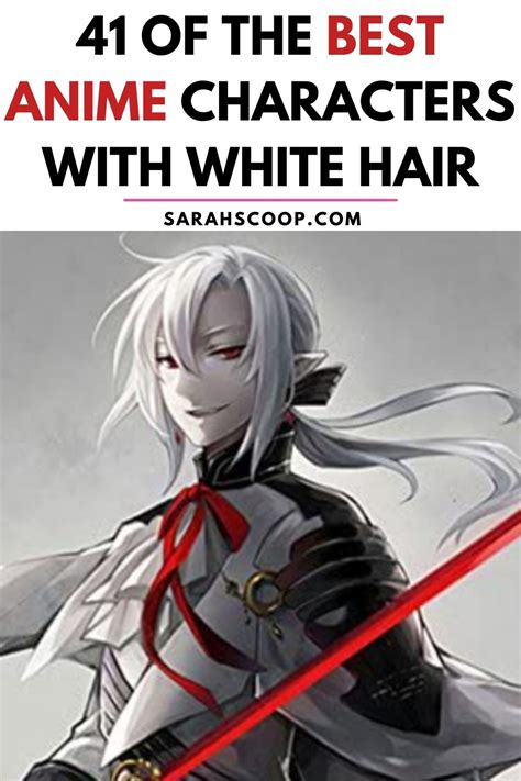 41 of the Best White Haired Anime Characters | Sarah Scoop