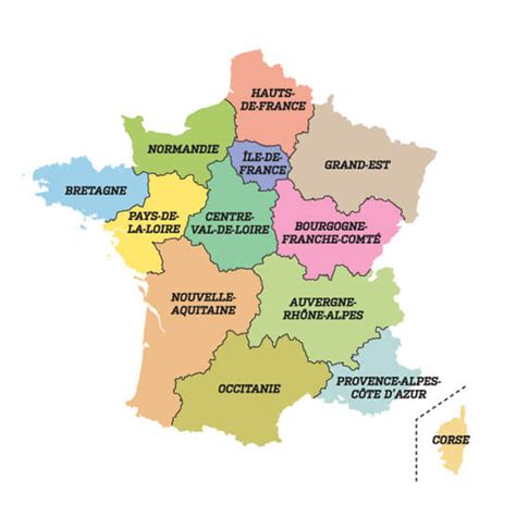 Regions of France – Map & Top Tourist Attractions | France Bucket List