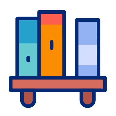 Bookshelf Animated Icon | Free education Animated Icon