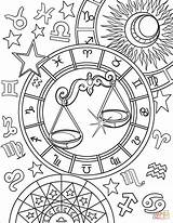 Zodiac Coloring Pages Free sketch template