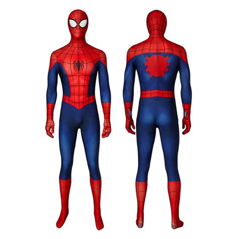 Peter Parker Costumes Ultimate Spider-Man Season1 Cosplay Costumes - Champion Cosplay