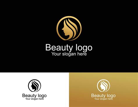 Woman face logo design vector illustration. Woman face suitable for beauty and cosmetic company ...