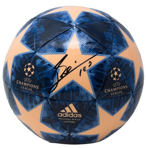 Lionel Messi Signed UEFA Champions League Match Adidas Soccer Ball (JSA ...