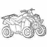 ATV Coloring Pages  Free Printable For Kids sketch template