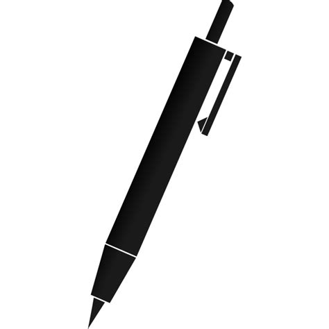 Pen silhouette | Free SVG