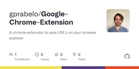 GitHub - gprabelo/Google-Chrome-Extension: A chrome extension to save URL's on your browser explorer