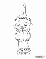 American Indian Girl Coloring Page Pages sketch template