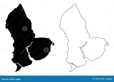 Yangon Region Map Vector | CartoonDealer.com #134784347