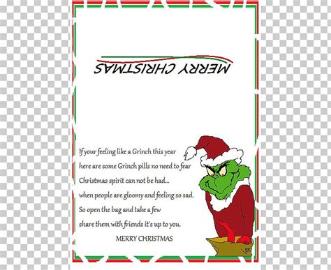 Grinch Candy Cane Santa Claus Christmas Day Poetry PNG, Clipart ...